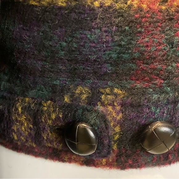 NWT Isabel Marant Etoile Leiko Plaid Wool Blend Jacket  - Sz 36 (US S) - Picture 6 of 11